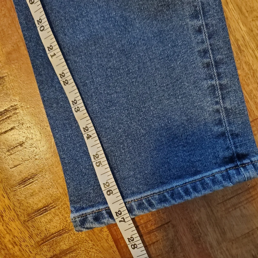 RE/DONE 70s High Rise Stove Pipe straight-leg jeans Size 26 - Picture 8 of 14